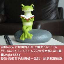 Load image into Gallery viewer, Everyday Collection Animal Frog Fairy Garden Figurines Miniature Landscape Home Decoration Accessories Birthday Gift Souvenirs
