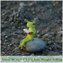 Load image into Gallery viewer, Everyday Collection Animal Frog Fairy Garden Figurines Miniature Landscape Home Decoration Accessories Birthday Gift Souvenirs
