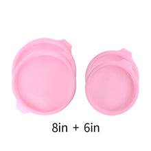 Load image into Gallery viewer, Silicone Layered Cake Round Shape Mold Kitchen Bakeware DIY Desserts Baking Mold Mousse Cake Moulds Baking Pan Tools
