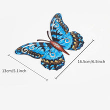 Load image into Gallery viewer, New 4Pcs Metal Butterfly Wall Art Hanging Decor Butterflies Iron Art Wall Decoration  Hanging Butterflies Iron Craft
