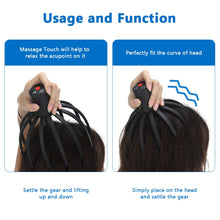 Load image into Gallery viewer, Electric Octopus Claw Scalp Massager Anti-stress Relief Headache Stimulation Vibration Head Massager Scratcher
