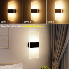 Load image into Gallery viewer, USB Rechargeable Wall Lights Home Indoor Motion Sensor Lighting Bedroom Bedside Lamp Corridor Stairway Decor Lights Wall Lamp
