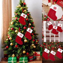 Load image into Gallery viewer, Christmas Alphabet Knitting Socks Christmas Tree Ornaments Christmas Decorations For Home
