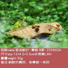 Load image into Gallery viewer, Everyday Collection Animal Frog Fairy Garden Figurines Miniature Landscape Home Decoration Accessories Birthday Gift Souvenirs
