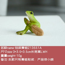 Load image into Gallery viewer, Everyday Collection Animal Frog Fairy Garden Figurines Miniature Landscape Home Decoration Accessories Birthday Gift Souvenirs
