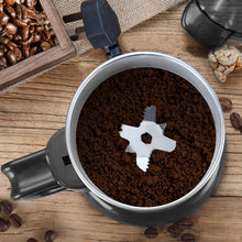 Load image into Gallery viewer, High Power Coffee Grinder Manual Victims Multifunctional Machine Portafilter Stainless Steel Cafe Drip Beans Pepper Espresso Nut
