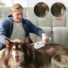 Load image into Gallery viewer, 3-in-1 Dog Hair Brush Cat Hair Brush Electric Pet Cleaning Brush Steam Spray Brush Massage Hair Removal Comb Anti Flying Brush
