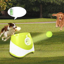 Load image into Gallery viewer, Dog Tennis Launcher Automatic Pet Dogs Chase Toy Mini Tennis Throwing Pinball Machine Fun Interactive Throw Rechargable Catapult
