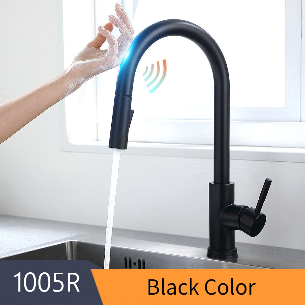 Smart Touch Kitchen Faucets Crane For Sensor Kitchen Water Faucet Sensor Water Mixer KH-1005