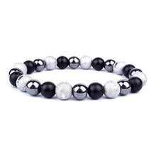 Load image into Gallery viewer, Natural Black Obsidian Hematite Tiger Eye Beads Bracelets Men for Magnetic Health Protection Women Soul Jewelry Pulsera Hombre
