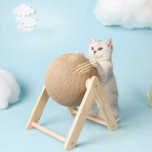 Load image into Gallery viewer, Cat Scratching Ball Toy Kitten Sisal Rope Ball Board Grinding Paws Toys Cats Scratcher Wear-resistant Pet Furniture supplies
