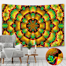 Load image into Gallery viewer, India Mandala Tapestry Wall Hanging Boho Decor Wall Cloth Tapestries Psychedelic Hippie Night Moon Tapestry Mandala Wall Carpet
