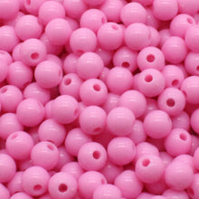 Load image into Gallery viewer, 6/8/10mm Pink Round Ball Spacer Beads For Jewelry Making DIY Jewelry Accessories
