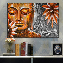 Load image into Gallery viewer, Buddha Wall Art Canvas Print,Spiritual Mural Large Buddhism Art Religious Artwork Poster and Painting for Living Room Home Decor
