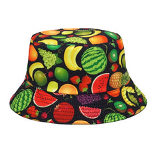 Load image into Gallery viewer, 2023 Summer Bucket Hat Hip Hop Men Print Fisherman Caps Streetwear Double-sided Hats For Women Beach Cap Unisex Panama Hat
