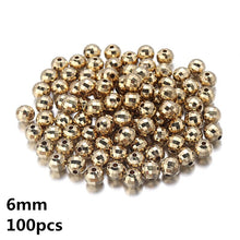 Load image into Gallery viewer, 50-300pcs/Lot Heart Star Round CCB Beads Big Hole Beads For Jewelry Making  Loose Spacer Beads DIY Bracelet Necklace Accessories
