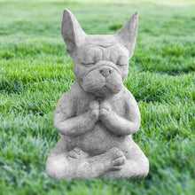 Load image into Gallery viewer, Yoga Pose Statue Meditation Dog Resin Statue Jewelry Waterproof Office Home Decor
