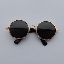 Load image into Gallery viewer, Lovely Vintage Round Cat Sunglasses Reflection Eye wear glasses For Small Dog Cat Pet Photos Pet Products Props Accessories
