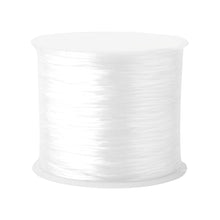 Load image into Gallery viewer, 0.8mm Elastic Thread Round Crystal Line Nylon Rubber Stretchy Cord Elastic Rope for Beads DIY Bracelets Necklace Jewelry Making
