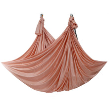 Load image into Gallery viewer, Aerial Yoga Hammock Fabric Flying Swing Trapeze Silk Anti-Gravity Inversion Air Traction Touch Device Meditation Mat 1-9m choice
