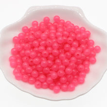 Load image into Gallery viewer, 6/8/10mm Pink Round Ball Spacer Beads For Jewelry Making DIY Jewelry Accessories
