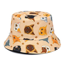 Load image into Gallery viewer, 2023 Summer Bucket Hat Hip Hop Men Print Fisherman Caps Streetwear Double-sided Hats For Women Beach Cap Unisex Panama Hat
