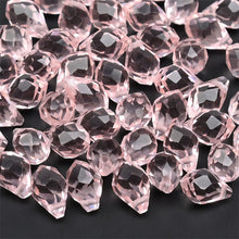 Load image into Gallery viewer, 50pcs Crystal Teardrop Beads Chandelier Pendants Waterdrop Shape Faceted Beads for Jewelry Making DIY Earring Necklace Bracelets
