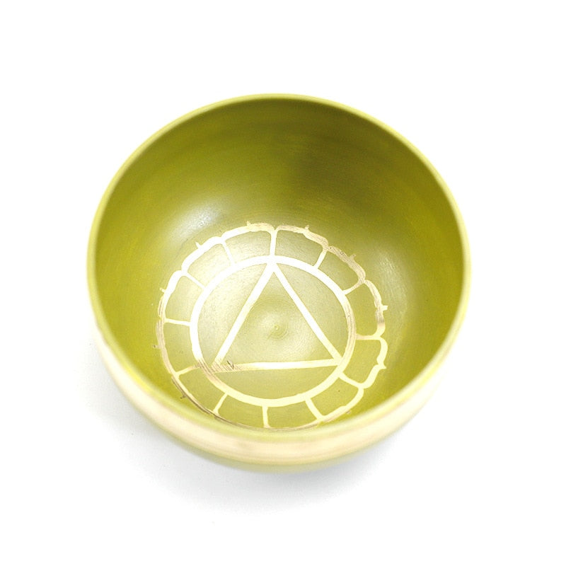 Nepal Brass Tibetan Bowls 7 Chakras Metals Sound Bowl Colorful Handmade Buddhist Singing Bowl Yoga Meditation Mindfulness Gifts