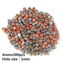 Load image into Gallery viewer, 50-300pcs/Lot Heart Star Round CCB Beads Big Hole Beads For Jewelry Making  Loose Spacer Beads DIY Bracelet Necklace Accessories
