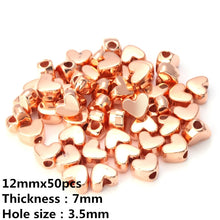 Load image into Gallery viewer, 50-300pcs/Lot Heart Star Round CCB Beads Big Hole Beads For Jewelry Making  Loose Spacer Beads DIY Bracelet Necklace Accessories
