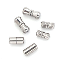 Load image into Gallery viewer, 5pcs Stainless Steel Screw Clasps Barrel Screw Clasp Cylinder Fasteners Buckles Closed for Bracelet Jewelry Making Supplies DIY
