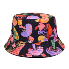 Load image into Gallery viewer, 2023 Summer Bucket Hat Hip Hop Men Print Fisherman Caps Streetwear Double-sided Hats For Women Beach Cap Unisex Panama Hat
