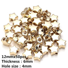 Load image into Gallery viewer, 50-300pcs/Lot Heart Star Round CCB Beads Big Hole Beads For Jewelry Making  Loose Spacer Beads DIY Bracelet Necklace Accessories
