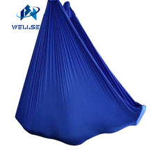 Load image into Gallery viewer, Aerial Yoga Hammock Fabric Flying Swing Trapeze Silk Anti-Gravity Inversion Air Traction Touch Device Meditation Mat 1-9m choice
