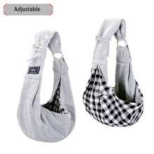 Load image into Gallery viewer, Dog Carrier Sling Hands-Free Outdoor Pet Travel Bag Tote Reversible
