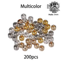 Load image into Gallery viewer, 200-400Pcs CCB Multiple Styles Charm Spacer Beads Wheel Bead Flat Round Loose Beads For DIY Jewelry Making Supplies Accessories
