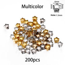 Load image into Gallery viewer, 200-400Pcs CCB Multiple Styles Charm Spacer Beads Wheel Bead Flat Round Loose Beads For DIY Jewelry Making Supplies Accessories
