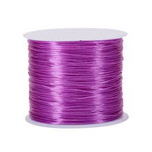 Load image into Gallery viewer, 0.8mm Elastic Thread Round Crystal Line Nylon Rubber Stretchy Cord Elastic Rope for Beads DIY Bracelets Necklace Jewelry Making
