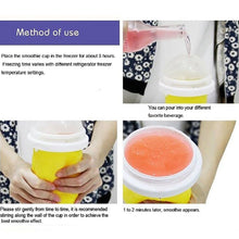 Load image into Gallery viewer, 350ml Slushy Cup Quick-Frozen Smoothies Cup DIY Ice Cream Slushy Maker Bottle
