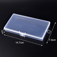 Load image into Gallery viewer, Transparent Jewelry Box Organizer Plastic Storage Case Adjustable Container For Beads Earring Box Jewelry Organizer Display Box
