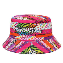 Load image into Gallery viewer, 2023 Summer Bucket Hat Hip Hop Men Print Fisherman Caps Streetwear Double-sided Hats For Women Beach Cap Unisex Panama Hat
