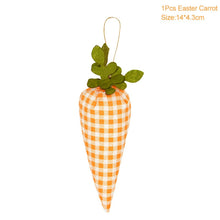 Load image into Gallery viewer, 3/1pcs Nov Woven Easter Carrots Ornaments Hanging Pendant for Easter Home Decorations Supplies 2023 Kids Easter
