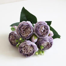 Load image into Gallery viewer, 2022 Beautiful Rose Peony Artificial Silk Flowers Small bouquet flores Home Party Spring Wedding Decoration  Fake Flower
