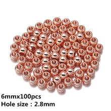 Load image into Gallery viewer, 50-300pcs/Lot Heart Star Round CCB Beads Big Hole Beads For Jewelry Making  Loose Spacer Beads DIY Bracelet Necklace Accessories
