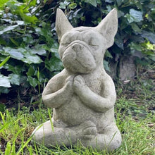 Load image into Gallery viewer, Yoga Pose Statue Meditation Dog Resin Statue Jewelry Waterproof Office Home Decor
