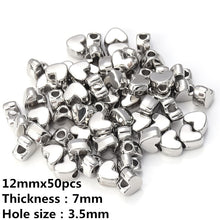 Load image into Gallery viewer, 50-300pcs/Lot Heart Star Round CCB Beads Big Hole Beads For Jewelry Making  Loose Spacer Beads DIY Bracelet Necklace Accessories
