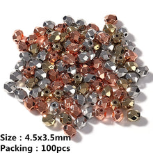 Load image into Gallery viewer, 50-300pcs/Lot Heart Star Round CCB Beads Big Hole Beads For Jewelry Making  Loose Spacer Beads DIY Bracelet Necklace Accessories
