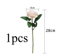 Load image into Gallery viewer, 2022 Beautiful Rose Peony Artificial Silk Flowers Small bouquet flores Home Party Spring Wedding Decoration  Fake Flower
