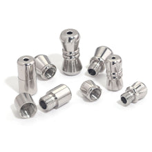 Load image into Gallery viewer, 5pcs Stainless Steel Screw Clasps Barrel Screw Clasp Cylinder Fasteners Buckles Closed for Bracelet Jewelry Making Supplies DIY
