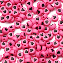 Load image into Gallery viewer, 200/300Pcs Mixed Charm Heart Acrylic Beads Flat Round Loose Spacer Beads For Needlework Diy Jewelry Making Bracelet Necklace
